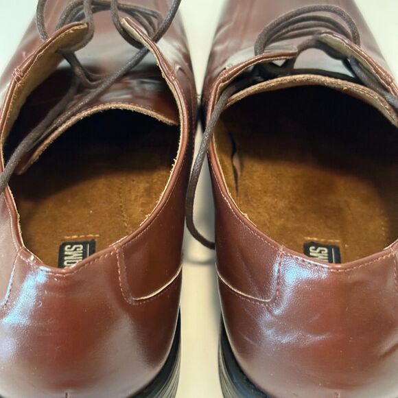 Men\'s Brown Leather Dress Shoes main image 5